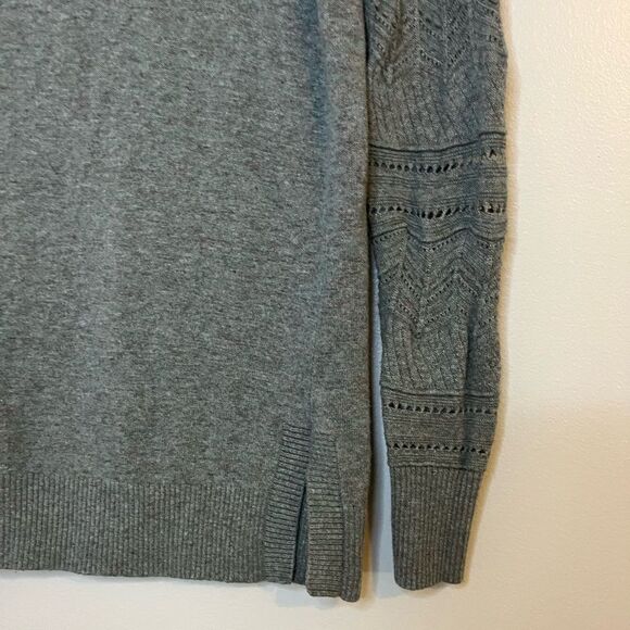 LOFT Green Long Sleeve Lightweight Sweater Top Size XS - Picture 4 of 6